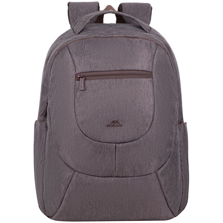 Rucsac laptop Rivacase 7761 Mocha, 15.6 inch