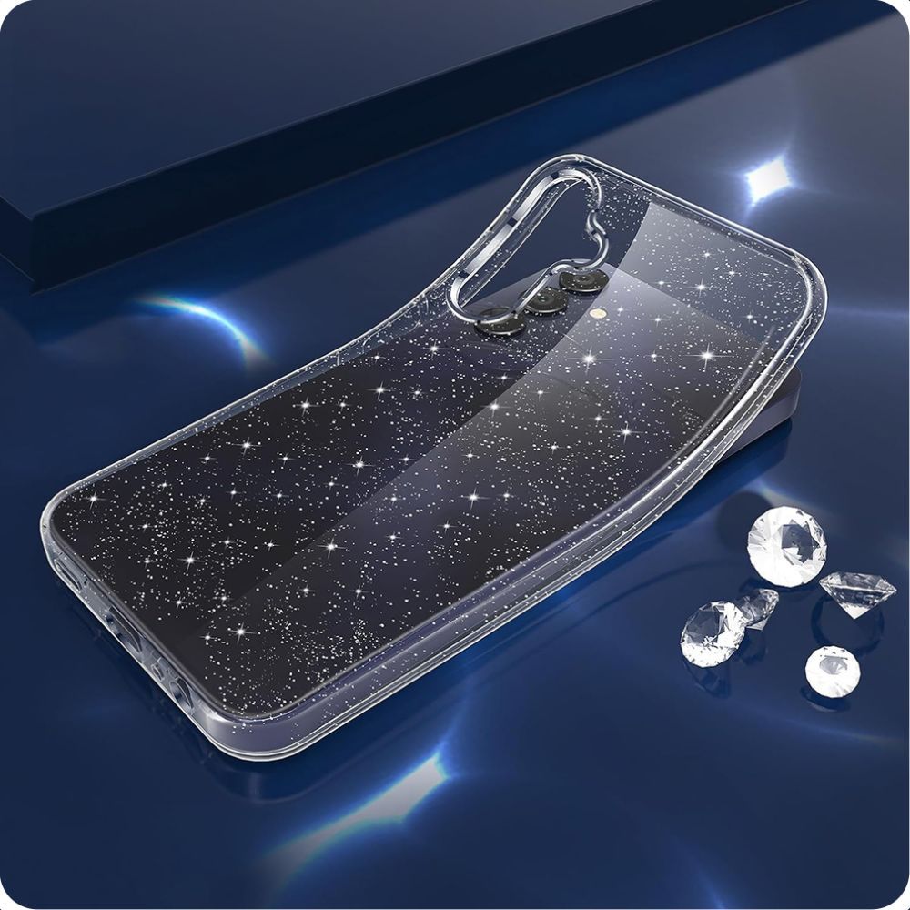 Carcasa TECH-PROTECT Flexair compatibila cu Samsung Galaxy S25 Glitter