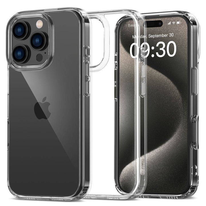 Кейс за iPhone 16 Pro Max Anti-Shock 1.5мм прозрачен