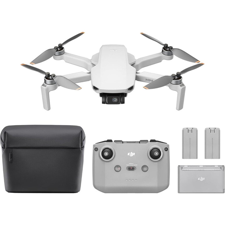 Дрон DJI Mini 4K Fly More Combo, 4K30, 12MP