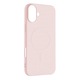 Carcasa Liquid Silicone MagSafe compatibila cu iPhone 16 Pink