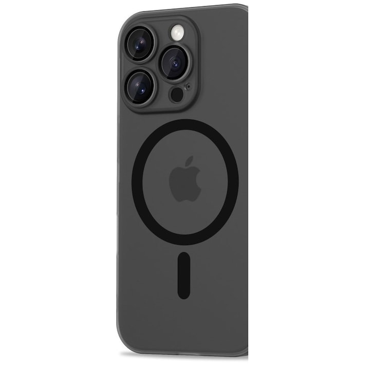 TECH-PROTECT MagSlim MagSafe tok kompatibilis az iPhone 16 Pro Max Matte Black készülékkel