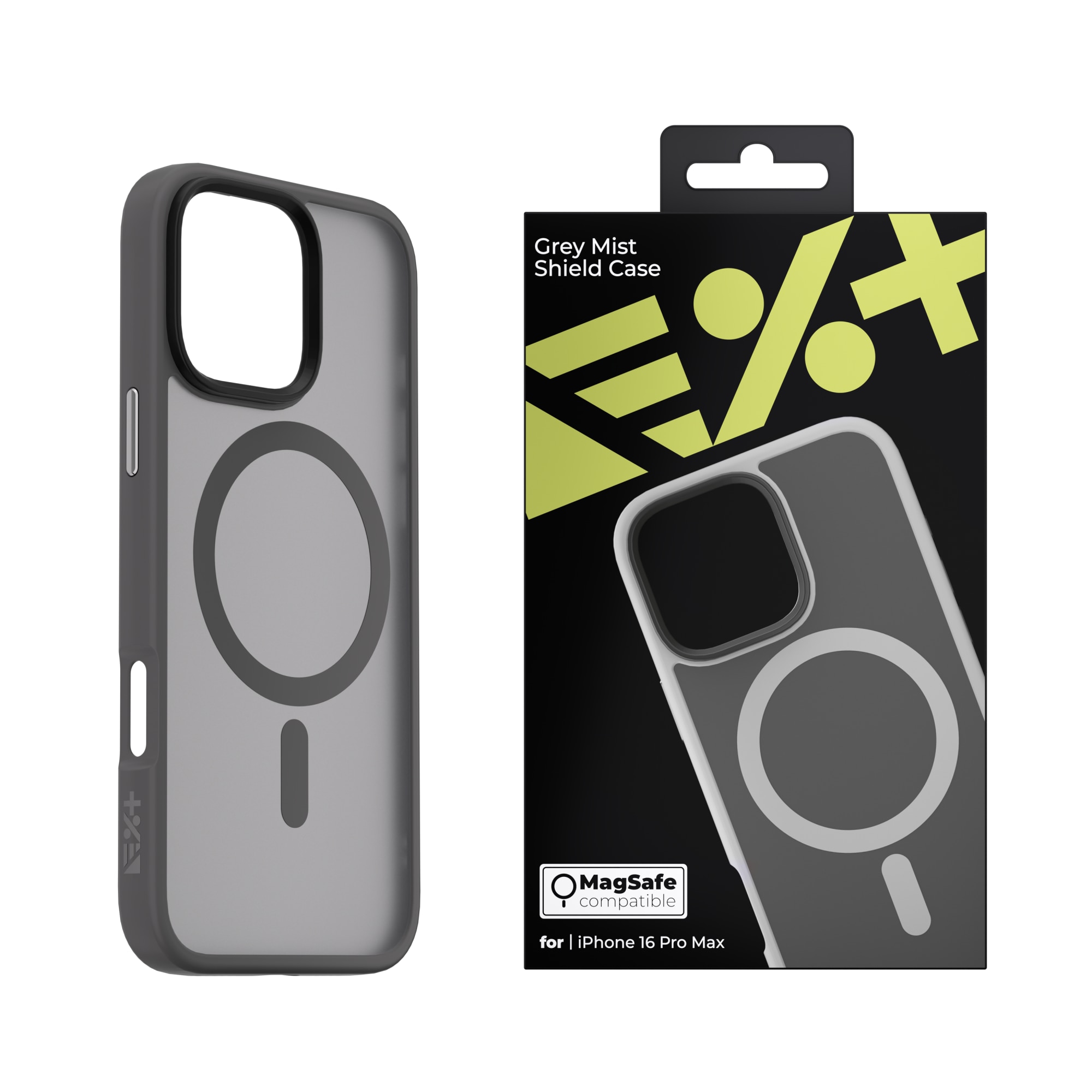 Husa de protectie NEXT ONE compatibila MagSafe pentru iPhone 16 Pro Max (2024), Gray Mist