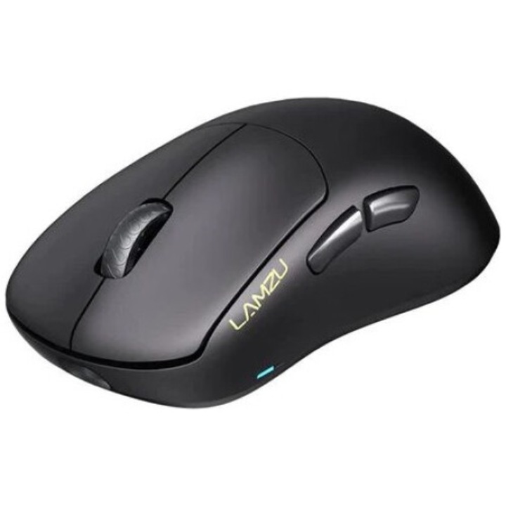 LAMZU Thorn USB / Vezeték nélküli Gaming Egér, Fekete