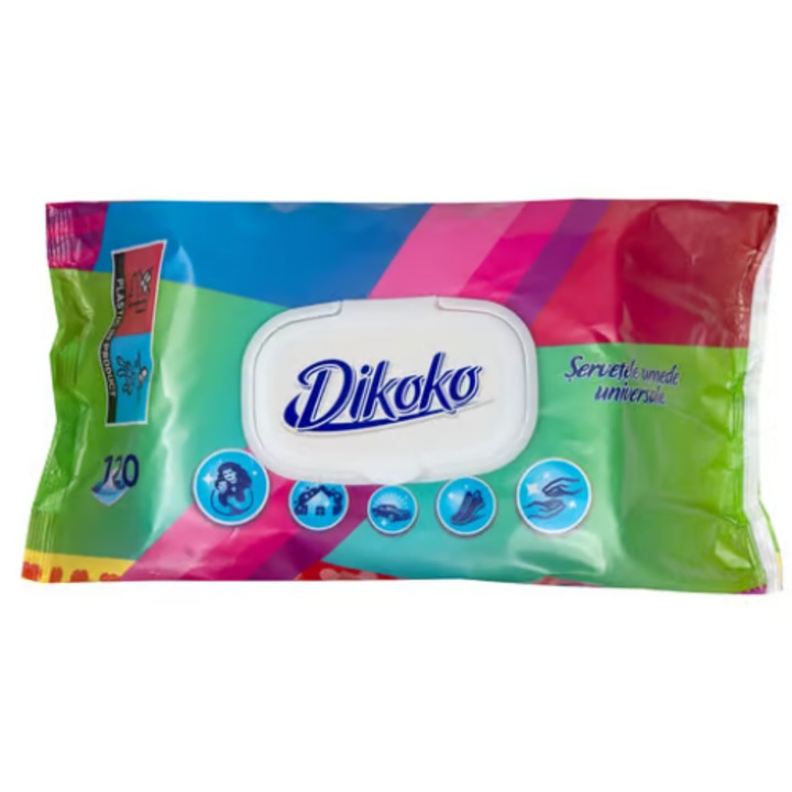 Servetele Umede Dikoko, 120 buc