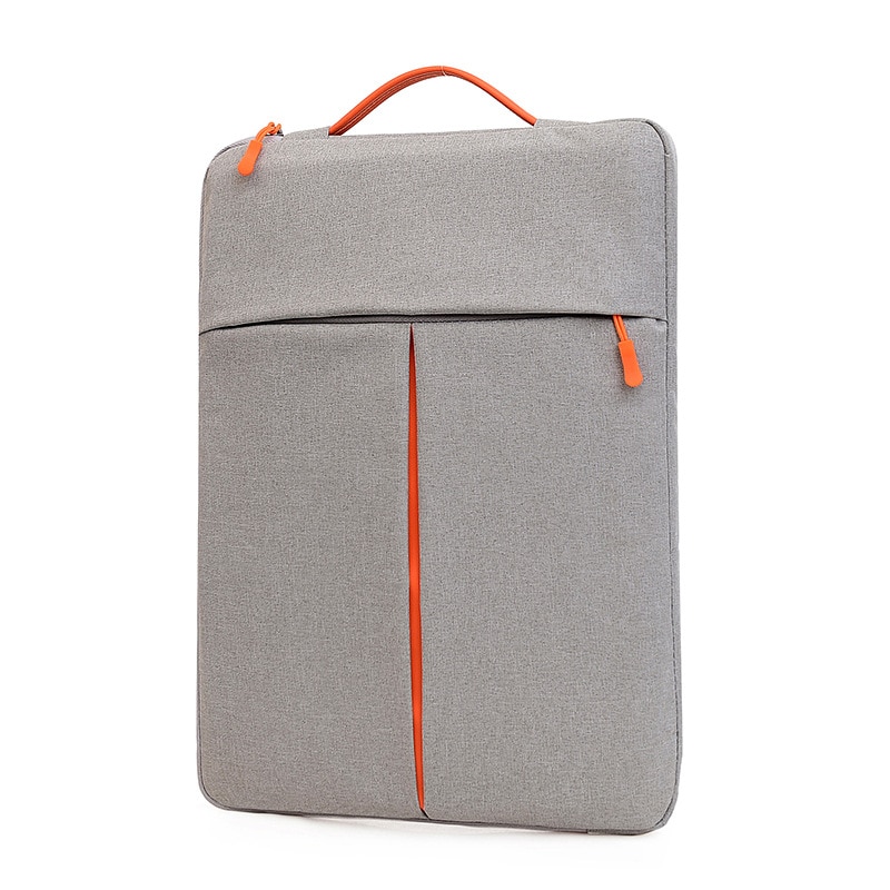 Geantă laptop Aiorber 15 "6", gri, 27x38x3cm, rezistentă la apă, compartimente multiple