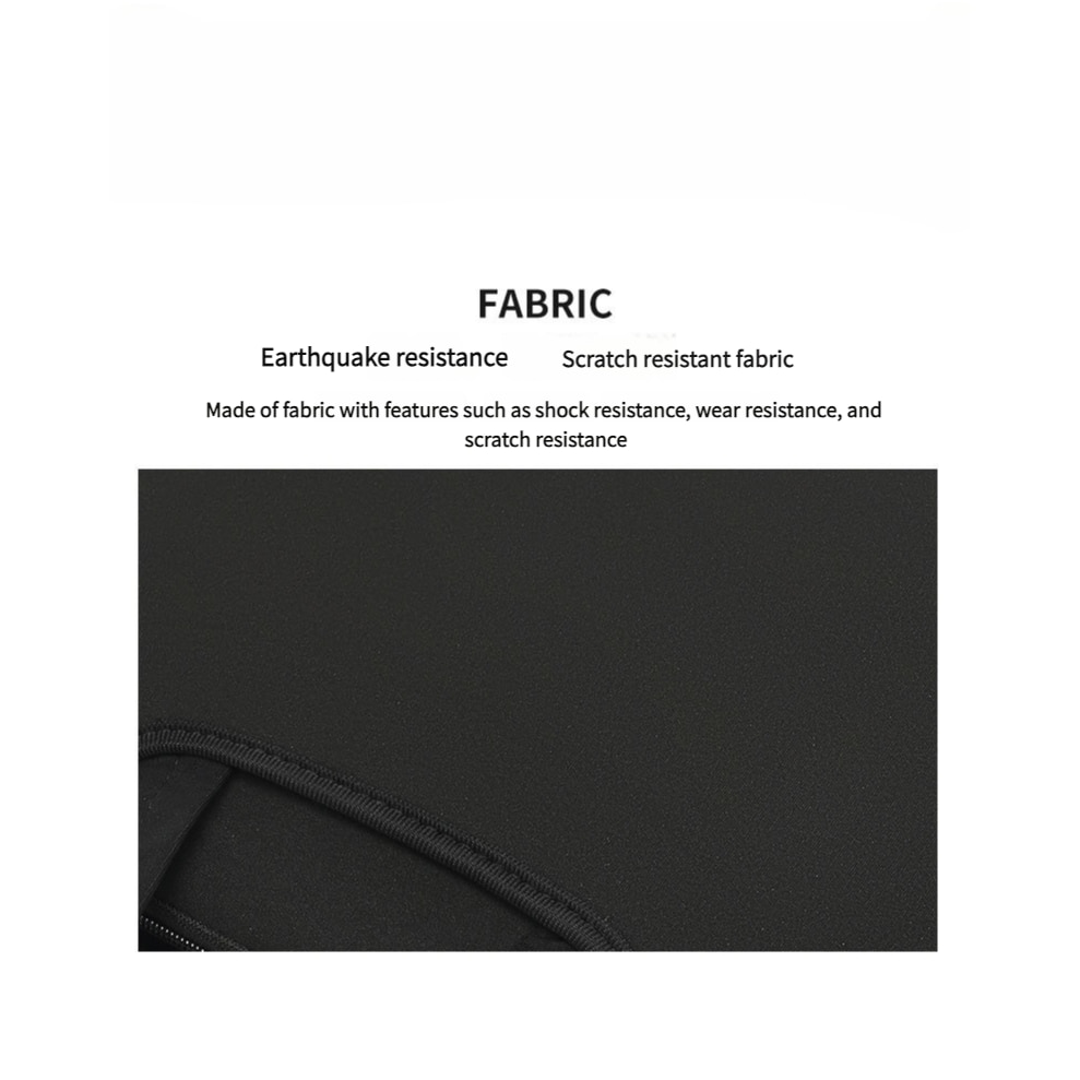 Husa laptop, 15.6", neopren, impermeabil, rezistent la zgarieturi, neagra, 40x30.5x2cm