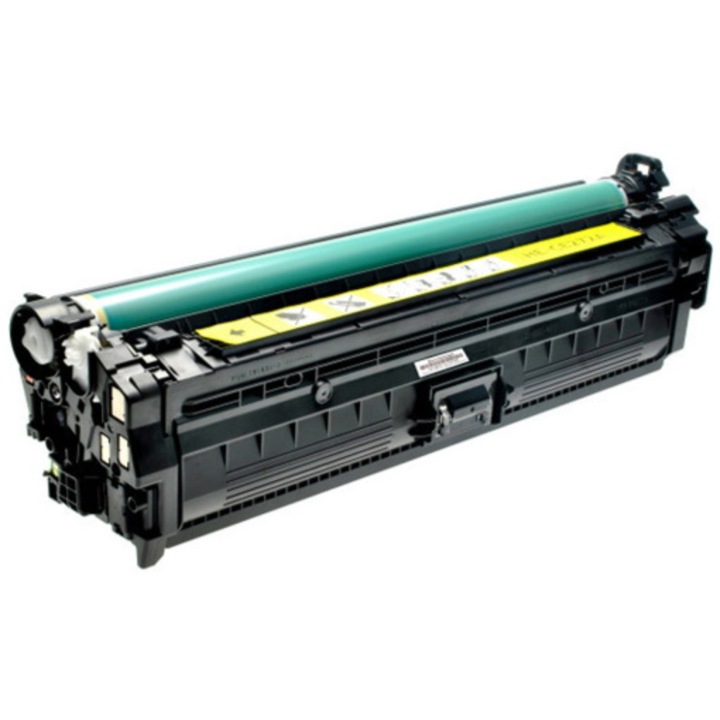 Toner CE272A sárga 15000 oldal kompatibilis HP Color LaserJet Enterprise CP 5500 sorozat / Enterprise CP 5520 sorozat / Enterprise CP 5525 DN / Enterprise CP 5525 N / Enterprise CP 5525 XH, M750DN, M7500AXH