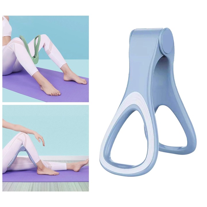 Dispozitiv tonifiere pentru brate si coapse, Merco Trimmer Tool, Aparat pentru exercitii, pentru Pelvis, Multifunctional, Unisex, Albastru