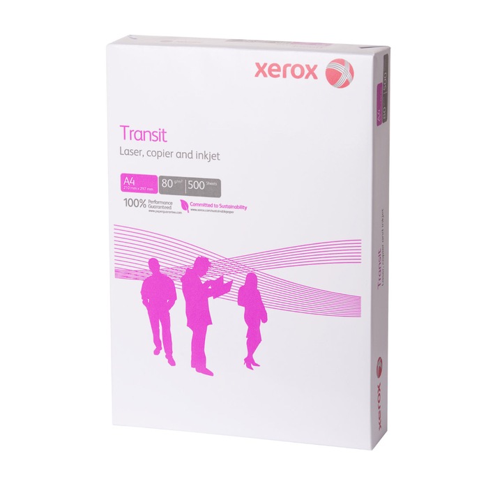 Копирна хартия Xerox Transit 003R94585, A4, 80g/m2, 500 листа