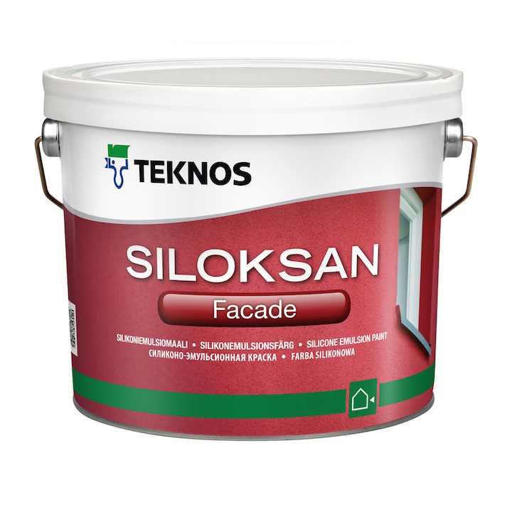 Vopsea siliconica pentru fatade Siloksan Façade 2.7 L transparent