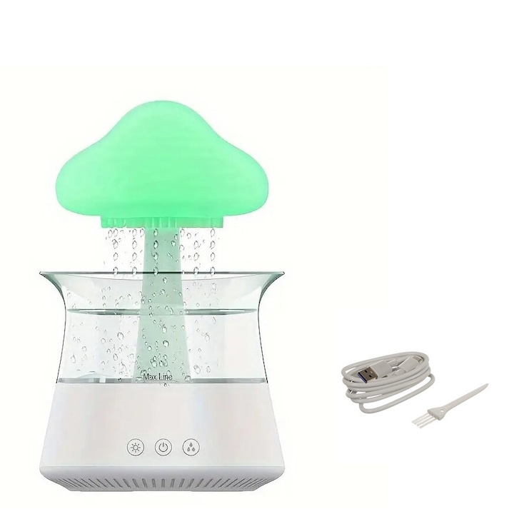 Umidificator Urs Spatial, Flippy, 300 ml, roz
