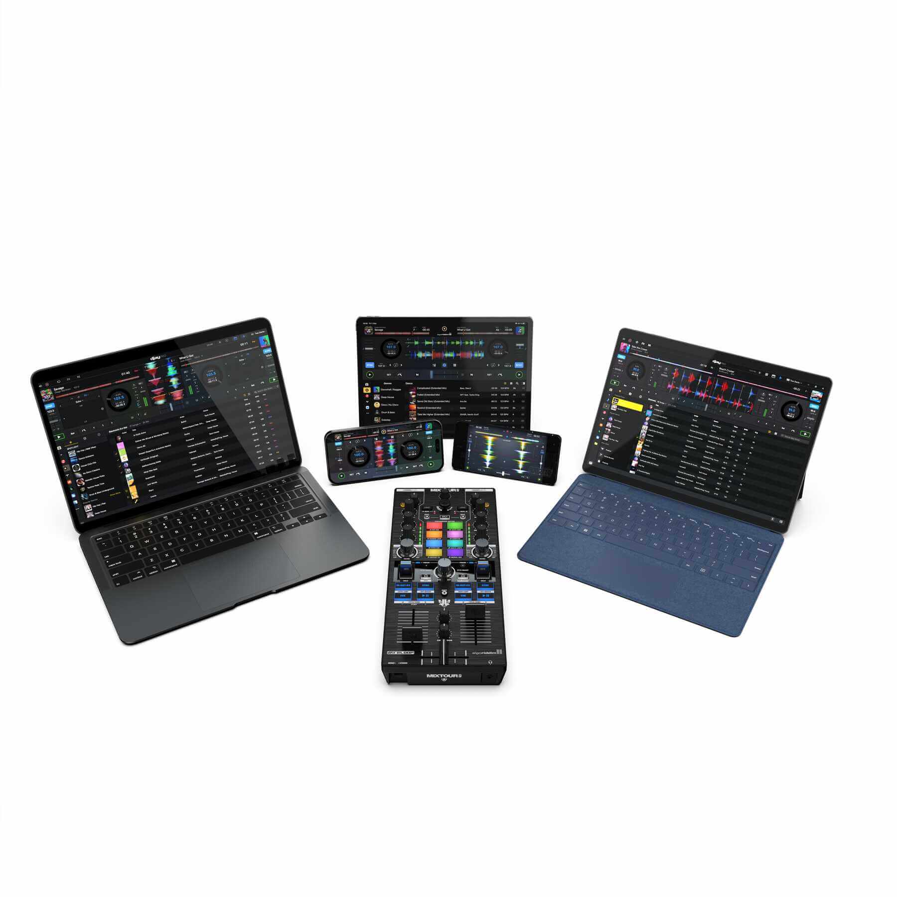 Controler DJ Reloop Mixtour Pro Professional cu patru canale - eMAG.ro
