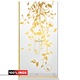 Paravan dus walk-in Aqua Roy® Gold, model Dance auriu, feronerie full inox auriu, sticla 8 mm clara, securizata, anticalcar, 80x195 cm