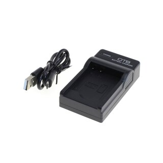 Caricabatterie Vhbw Per Panasonic DMW-BCK7 – Stazione Con Adattatore Auto 12V