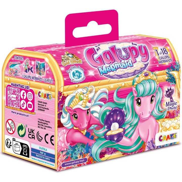 Craze meglepetésfigura - Galupy sellő