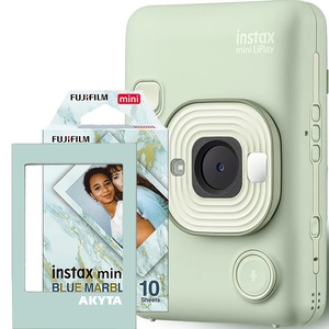 Set Camera foto instant Fujifilm Instax mini 11, Lila cu hartie