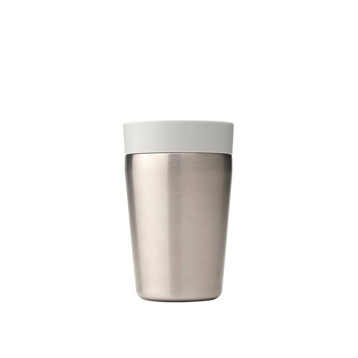 Brabantia Make&Take Thermo bögre, 200 ml, világosszürke, ezüst