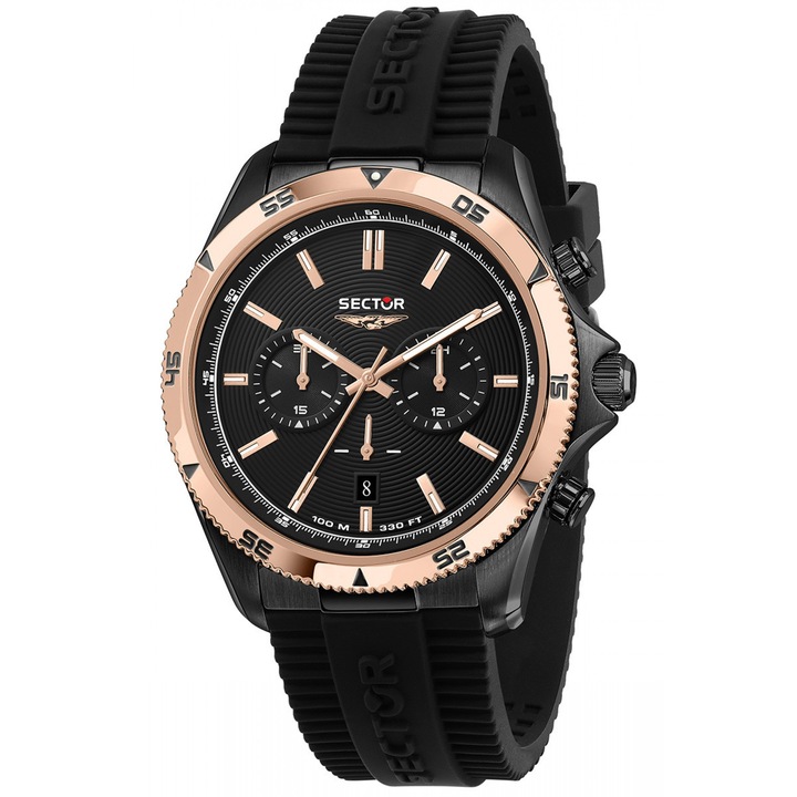 Ceas Barbati, SECTOR No Limits, Negru 650 R3271631004