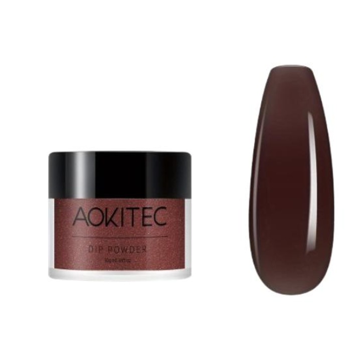 Pudra de unghii AOKITEC, rezistenta, fara miros, 10g