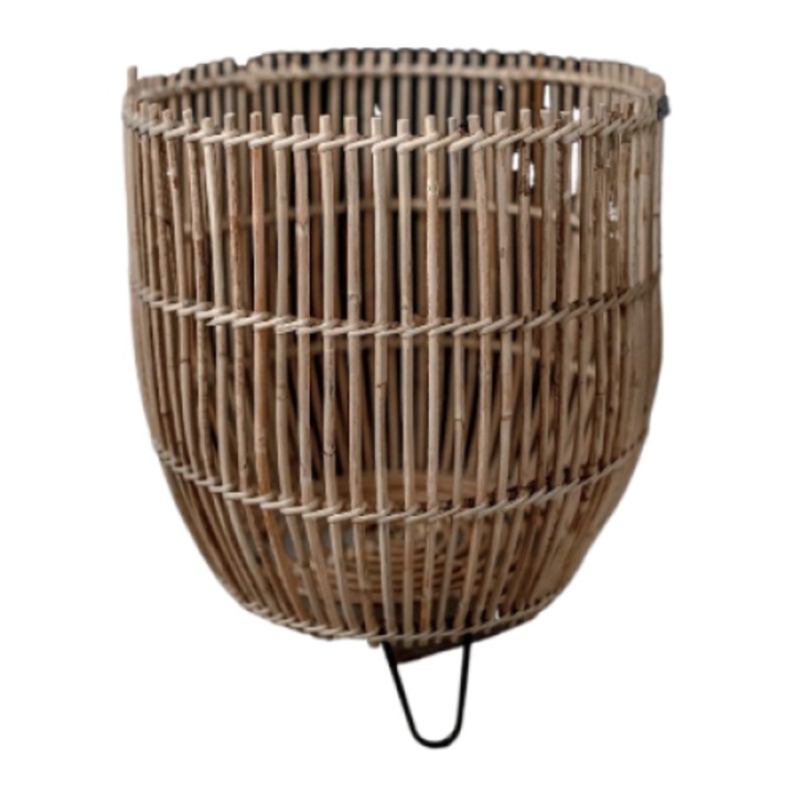 Cos din ratan Monnarita, dimensiuni S/M/L, culori naturale