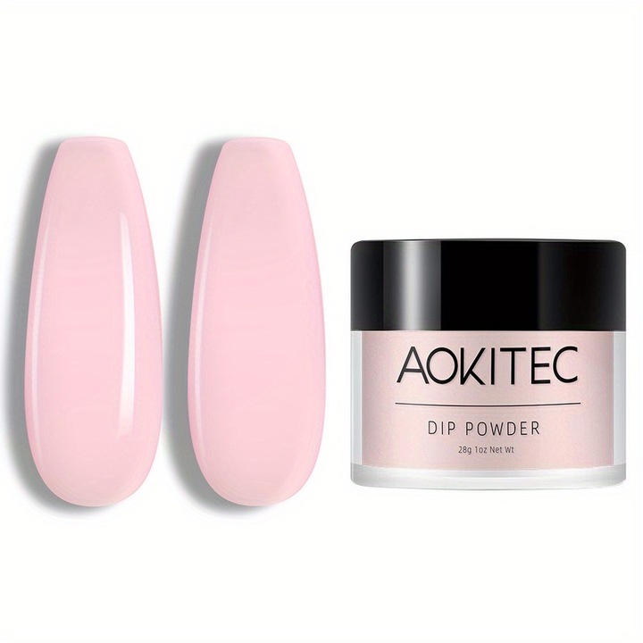 Pudra de unghii AOKITEC, colectia Professional, capacitate mare, rezistenta la apa, 9oz