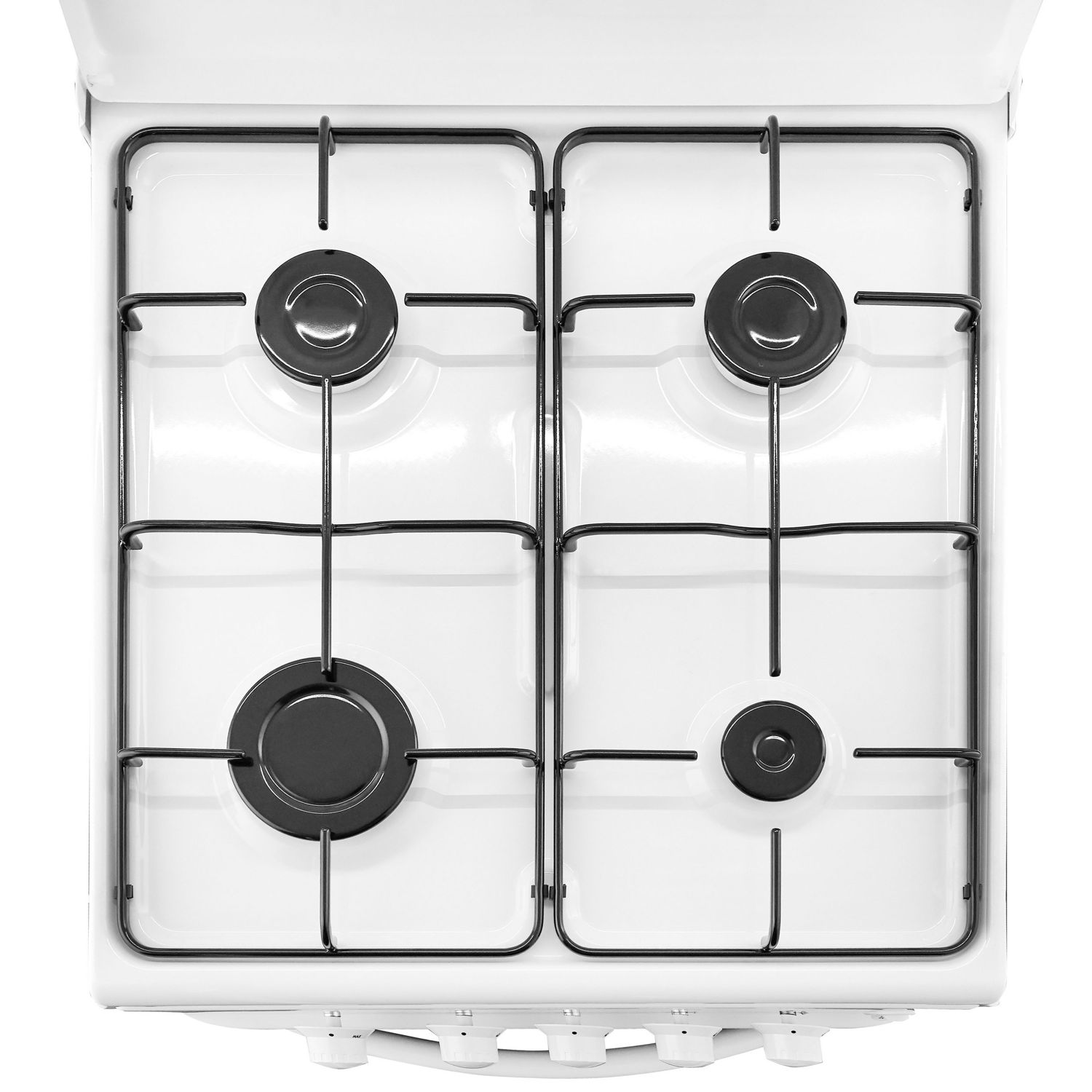 Aragaz Exquisit, H 85 cm, volum 49 litri, 4 arzatoare pe gaz, consum redus, interval temperatura 145-230°C, interior iluminat, aprindere electrica, usa cu geam dublu, comutatoare rotative, alb