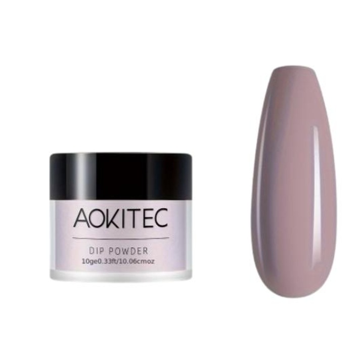 Pudra de unghii AOKITEC, rezistenta, fara miros, 10g