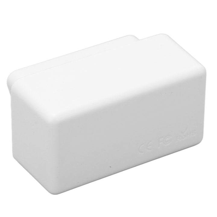 OBD2 скенер за автомобилна диагностика, четец на кодове за грешки, бял