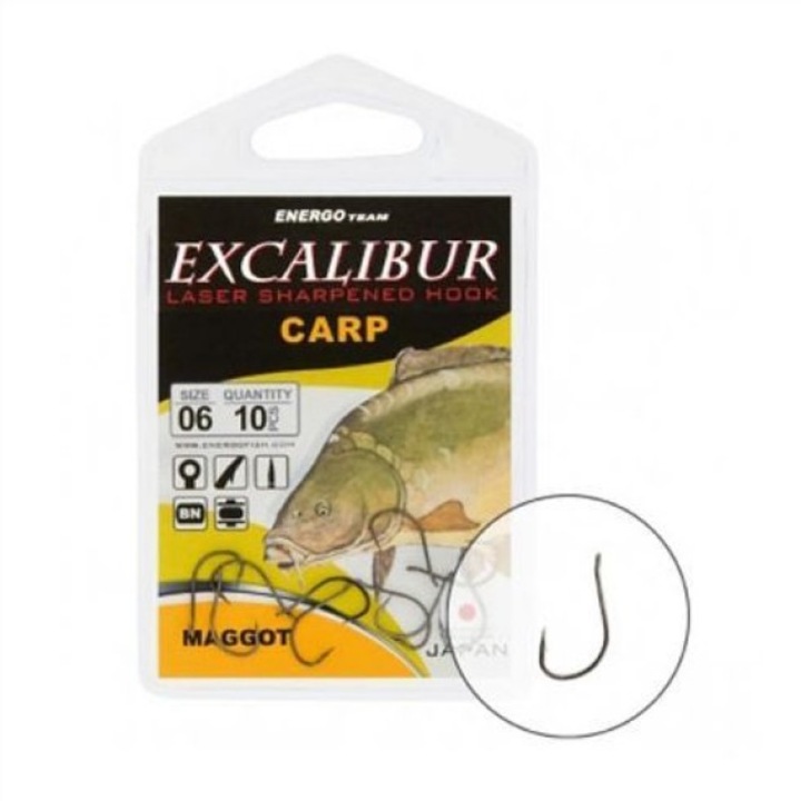 Excalibur Carp Maggot Ns Horog Nr 8 - 47045008