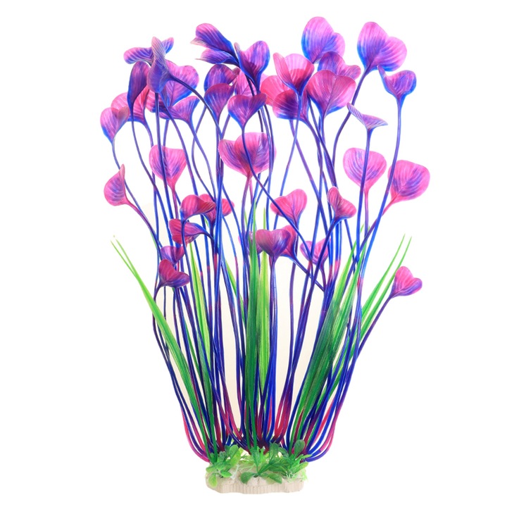 Plante artificiale acvariu HERUSI multicolor 40x8.5cm