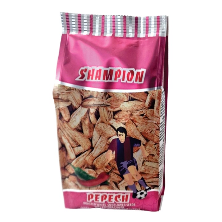 Bax Seminte de floarea soarelui albe cu paprika, Shampion, 10 x 130 g