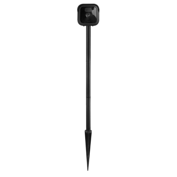 Suport vertical pentru camera, BECEMURU, pentru Blink Outdoor, Reglabil la 360 de Grade, cu montura conica, Negru