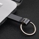 USB memória AMRINUGL 128GB, cink, fekete színű, méretei 48x12.3x4.6mm
