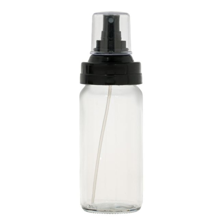 Recipient Antbro® din sticla transparenta pentru ulei, tip spray cu capac, 245ml
