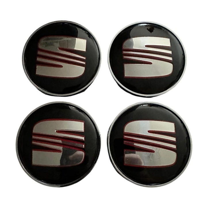 Set 4 capace roti 68mm Seat compatibil/inlocuitor janta aliaj