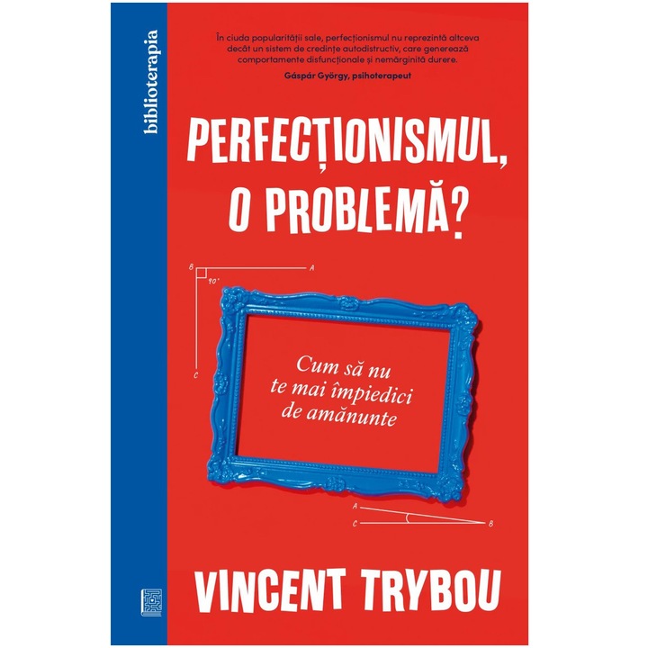 Perfectionismul, o problema? Cum sa nu te mai impiedici de amanunte, Vincent Trybou