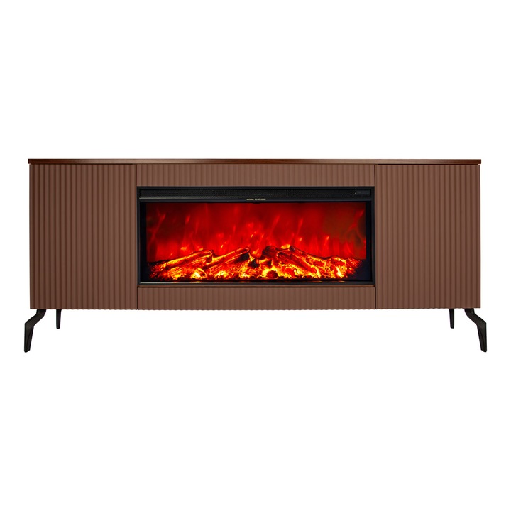 Elektromos kandalló Baileys & Tasmania, Art Flame, 560x1700x270 mm, 1500 W, 2 fűtési fokozat, 5 lángfényességi szint, Időzítő