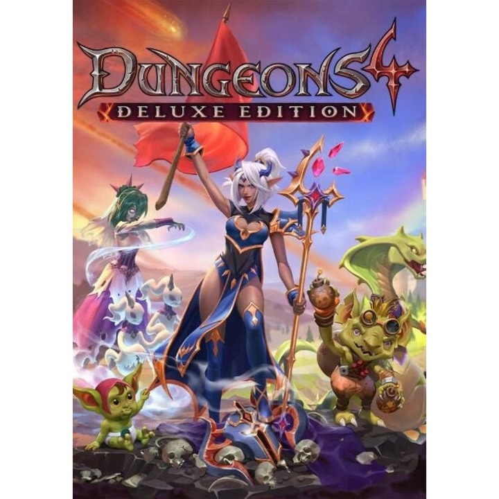 Licenta Joc Dungeons 4 Deluxe Edition Pc Key Steam (Cod Activare Instant)