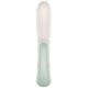 Vibrator Satisfyer Heat Wave, 2 motoare, stimulare clitoridiana si G-spot, alb