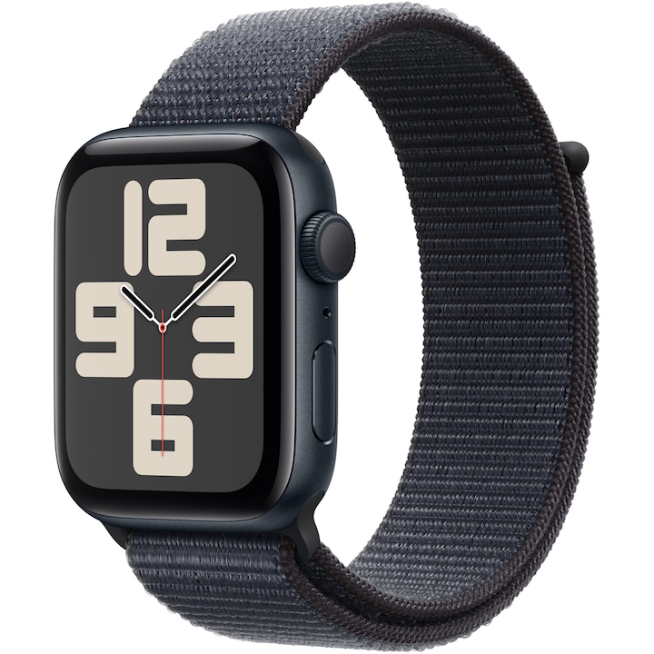 Apple Watch SE (2024), GPS, Midnight Aluminium Case 44 мм, Ink Sport Loop