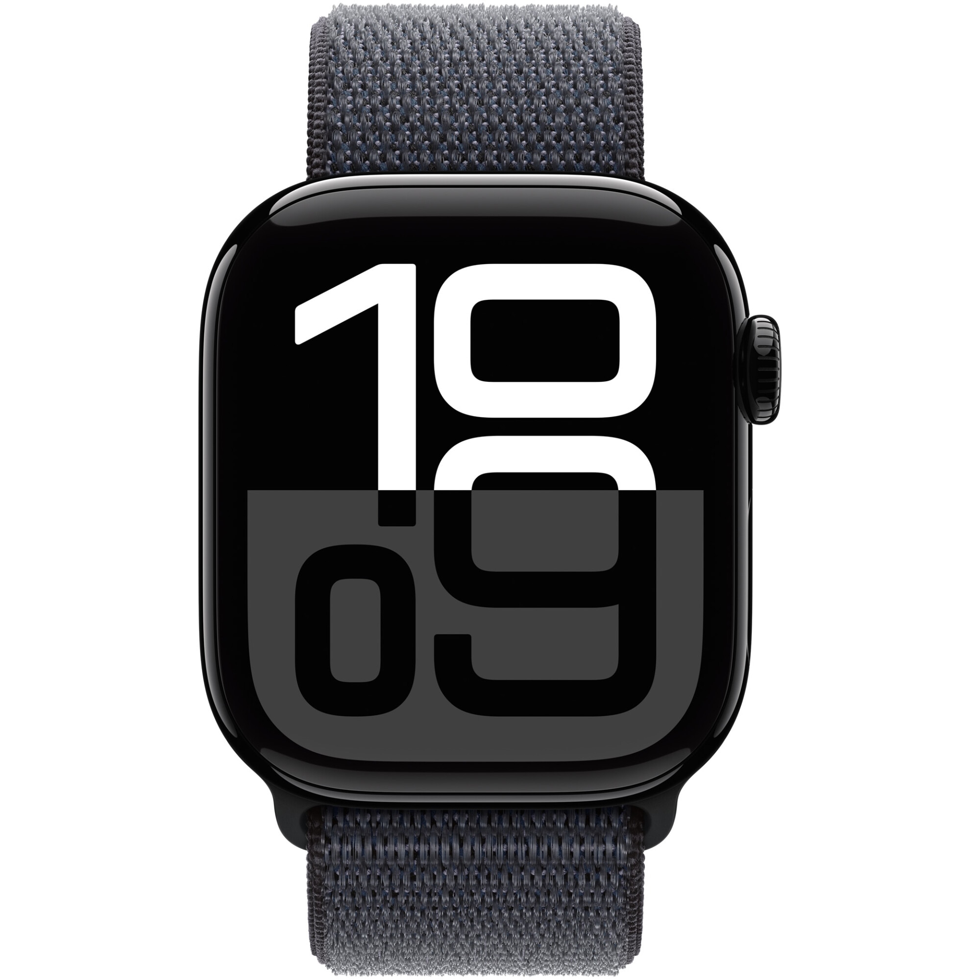 Apple Watch 10 GPS, Carcasa Jet Black Aluminium 42mm, Ink Sport Loop -  eMAG.ro