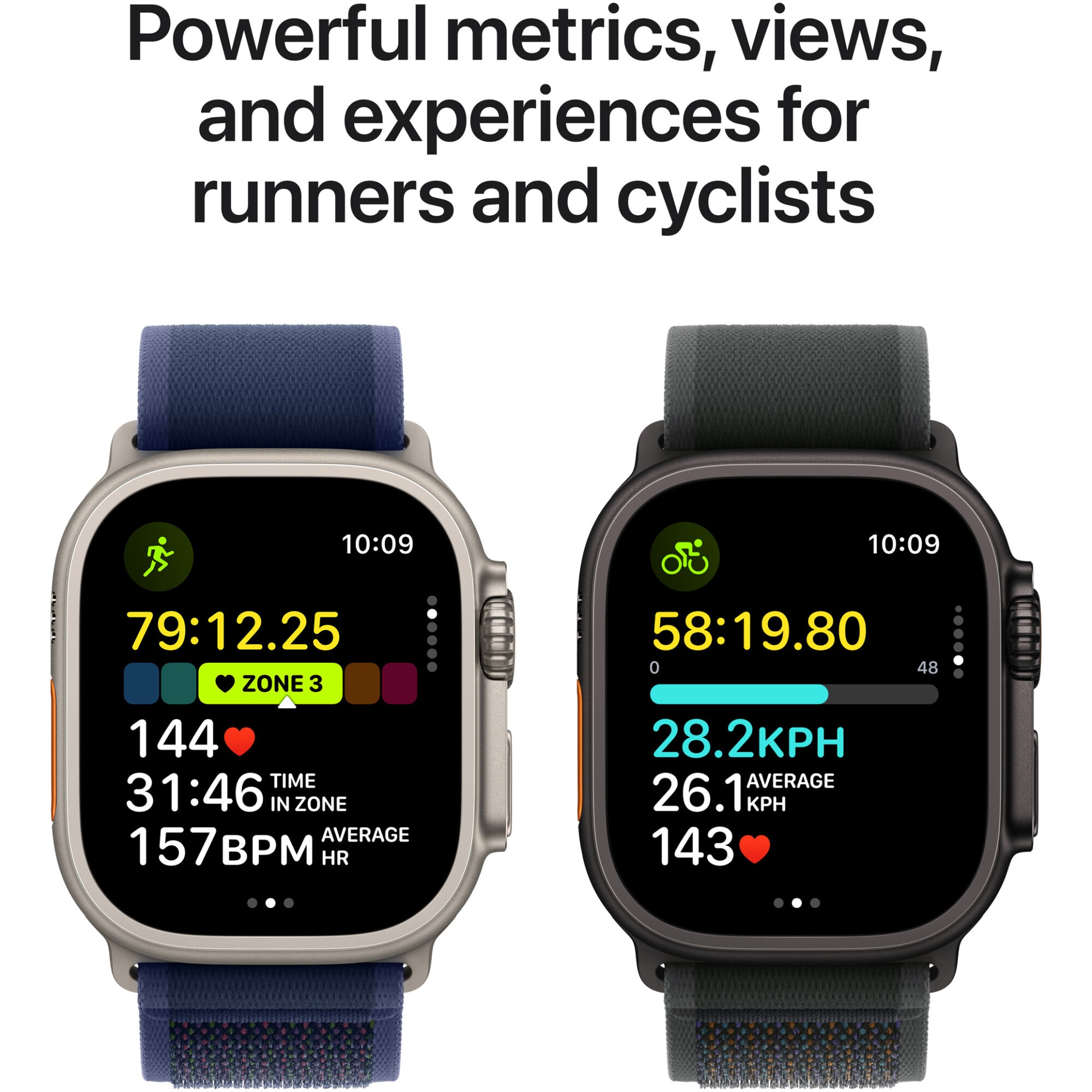 Apple Watch Ultra 2, GPS, Cellular, Carcasa Black Titanium 49mm, Black ...
