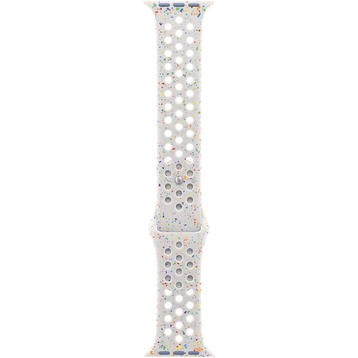 ΠΠ°ΠΈΡΠΊΠ° Π·Π° Apple Watch 46ΠΌΠΌ, Nike Sport Band, Pure Platinum - M/L
