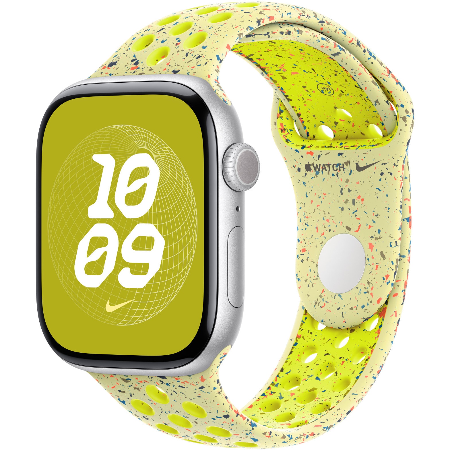 Apple - nico Apple Watch Nike SE GPS 44mm Silver Aluminium Case with Pure