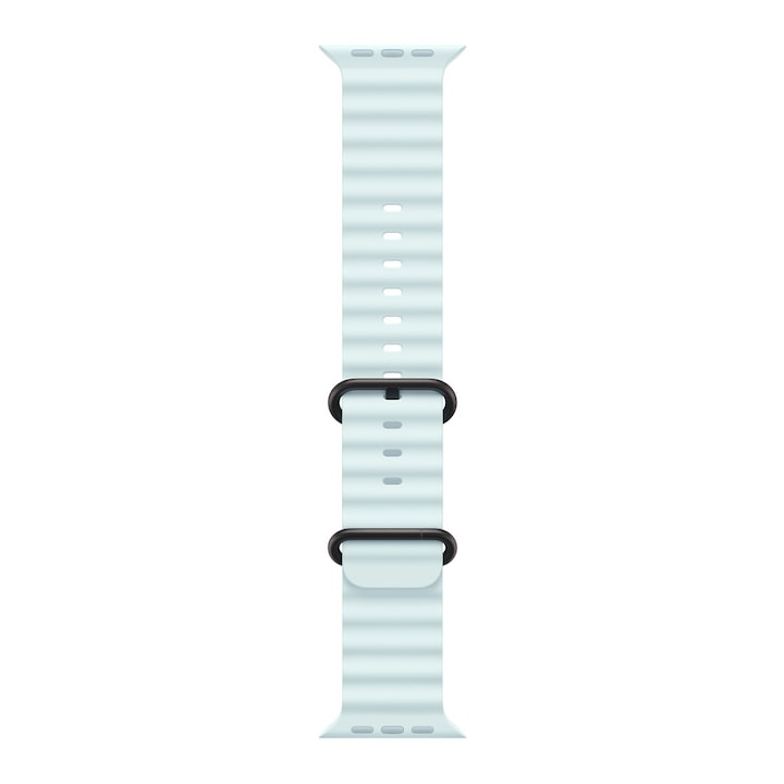 ΠΠ°ΠΈΡΠΊΠ° Π·Π° Apple Watch 49 ΠΌΠΌ, Ice Blue Ocean Band - Black Titanium Finish
