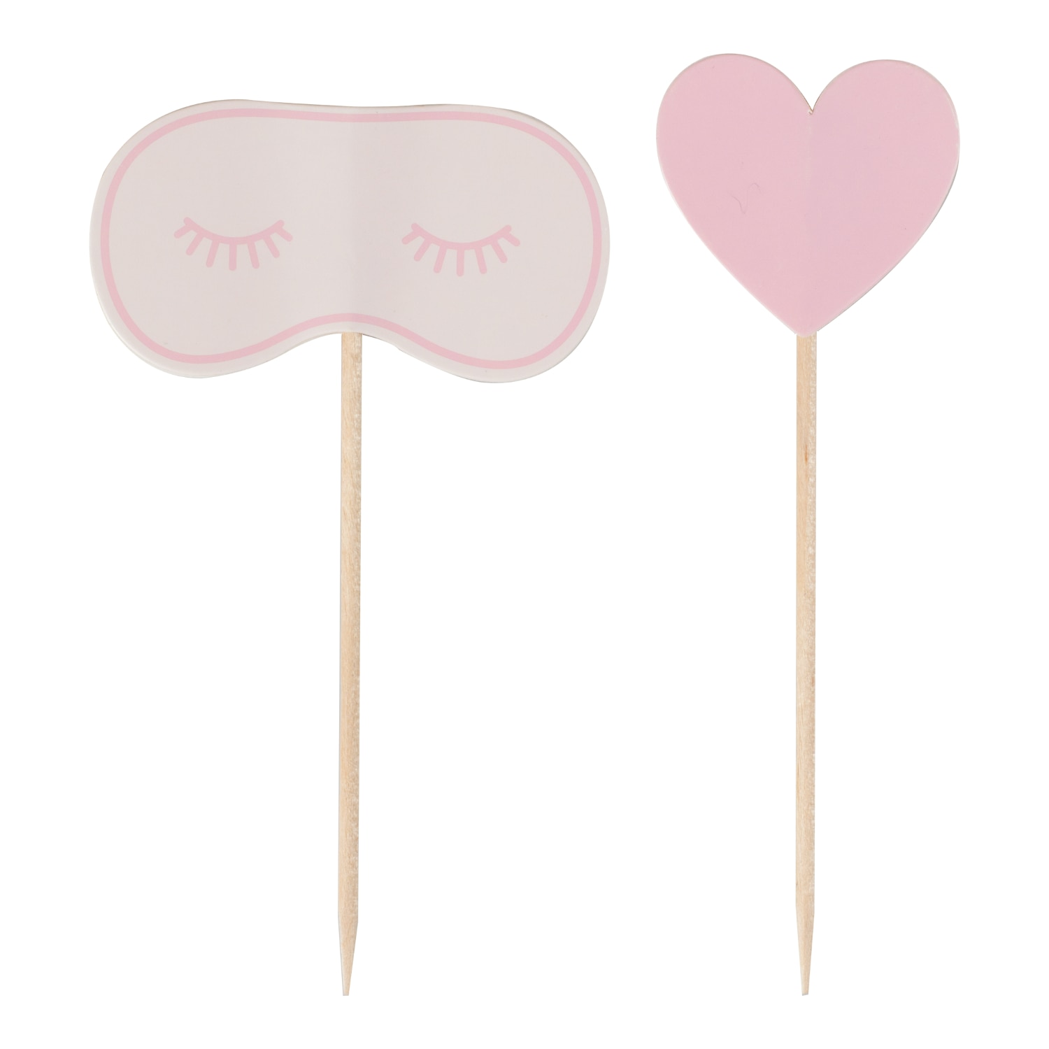 Topper Inimi Tort Topper Tort cupcake Pamper party inimi roz (12 buc) Ginger Ray - eMAG.ro