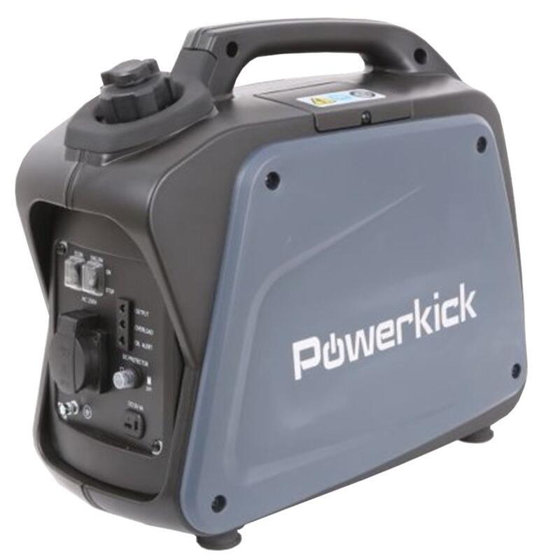 Generator Powerkick 1200, 1100W, 3l rezervor, 45x24x40cm, albastru-negru