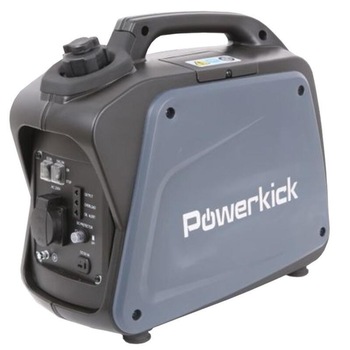 Generator Powerkick 1200, 1100W, 3l rezervor, 45x24x40cm, albastru-negru Generator Powerkick 1200, 1100W, 3l rezervor, 45x24x40cm, albastru-negru