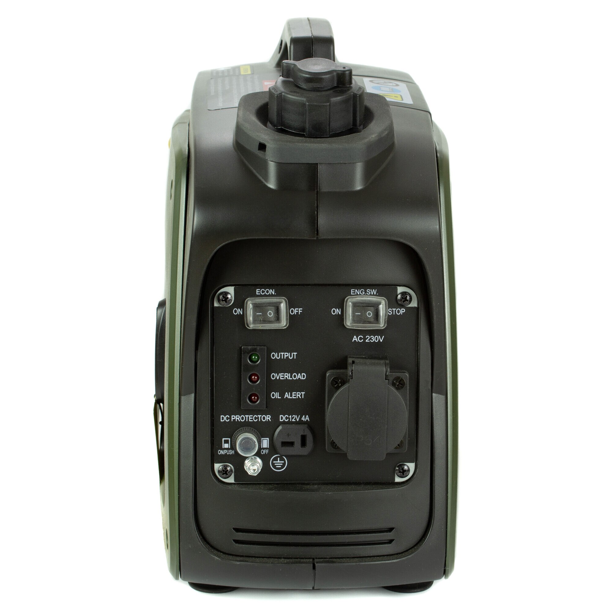 Generator Powerkick 800, 800W, 58dB, 40x21x36cm, verde-negru, 1l ulei inclus